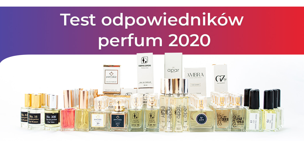 Test odpowiedników perfum 2020